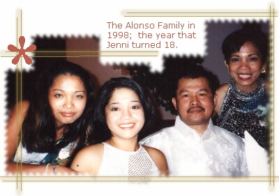  The Alonso family in 1998. 